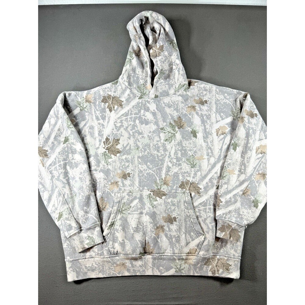 Abercrombie & Fitch Camo Hoodie Mens XL Soft A&F Essentials Oversized Pullover